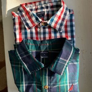 2 Boy’s Nautica Shirts
